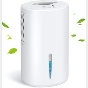 UPGRADED 68OZ 2000ML SMALL DEHUMIDIFIER FOR HOME, UP TO 480 SQ FT PORTABLE COMPACT ELECTRIC MINI DEHUMIDIFIER WITH ULTRA QUIET DEH