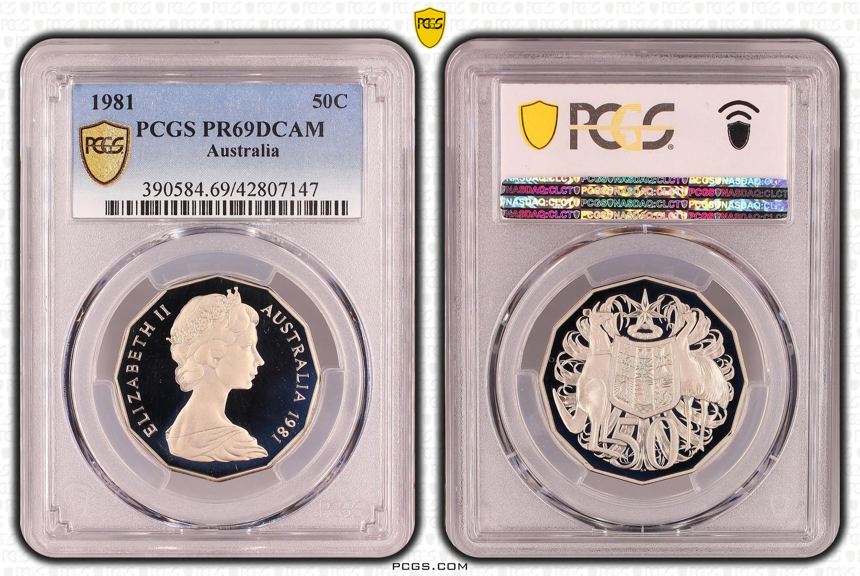 Fifty Cent, 1981, PCGS PR69DCAM