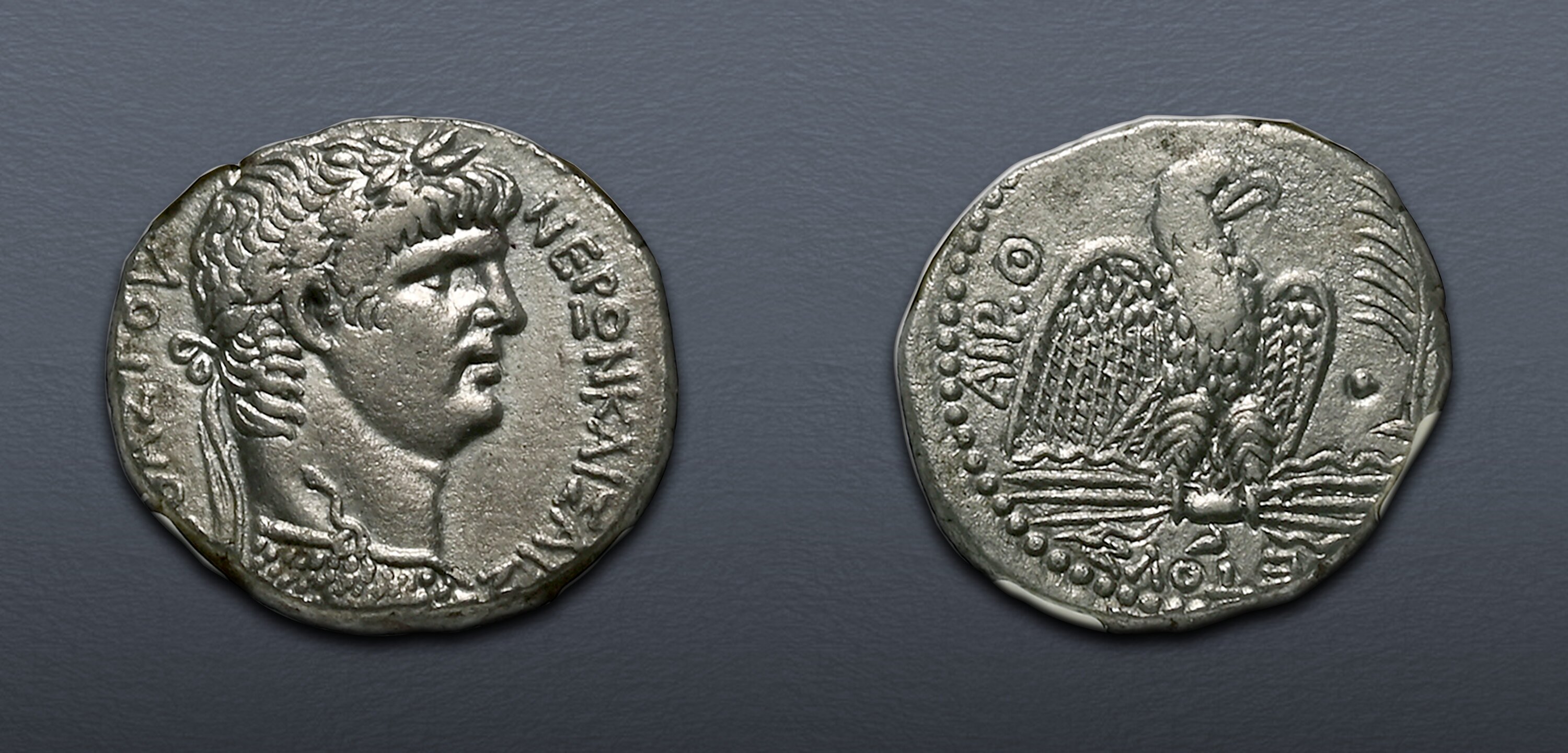 SELEUCIS and PIERIA, Antioch. Nero. AD 54-68. AR Tetradrachm (24mm, 14. ...