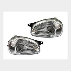 Headlights Set Compatible with Opel Corsa B 96 00 |