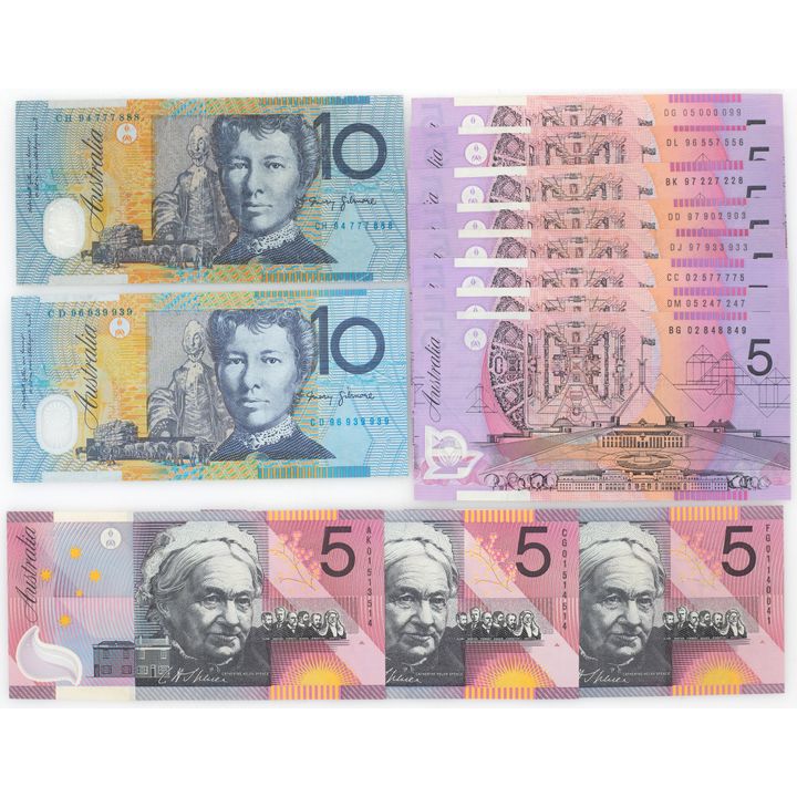 Macfarlane/Evans, Ten Dollars, 1996, EF