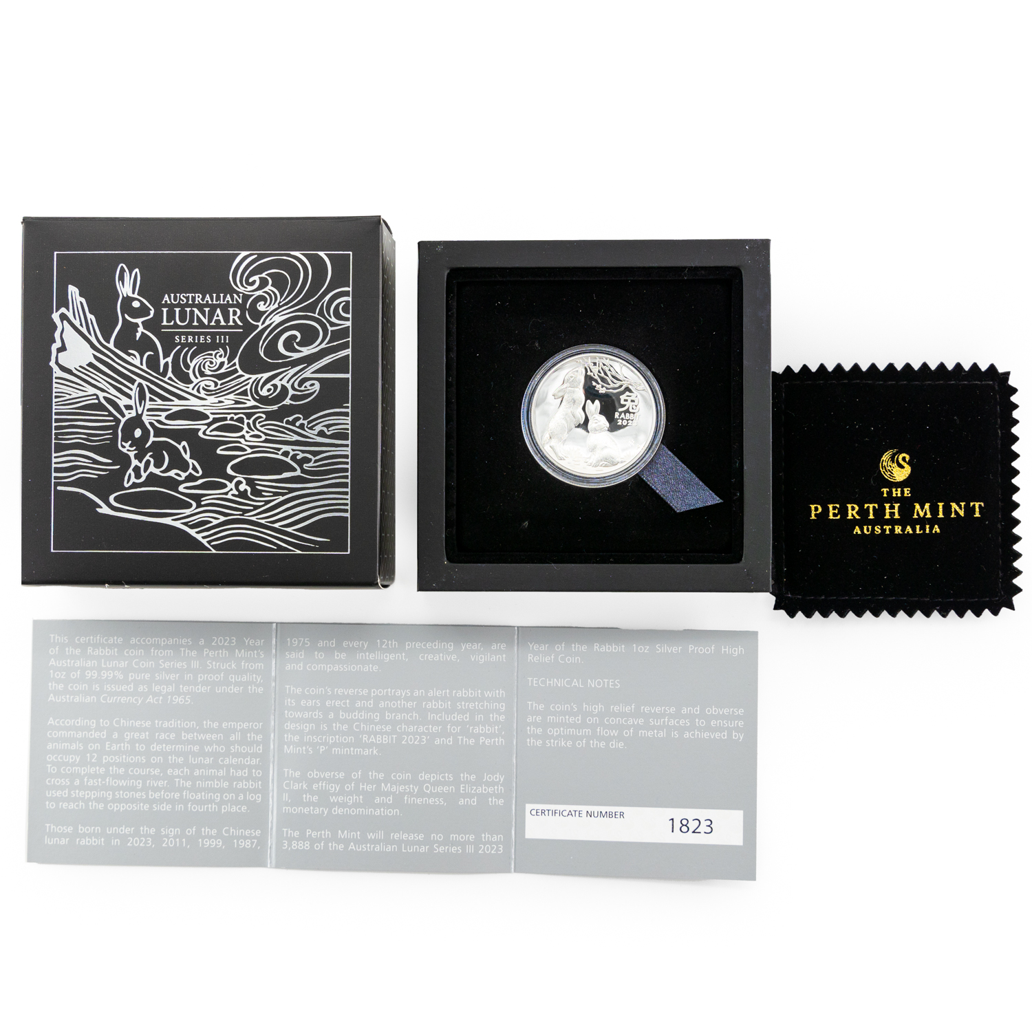 Elizabeth II, The Perth Mint, One Dollar, 2023, FDC