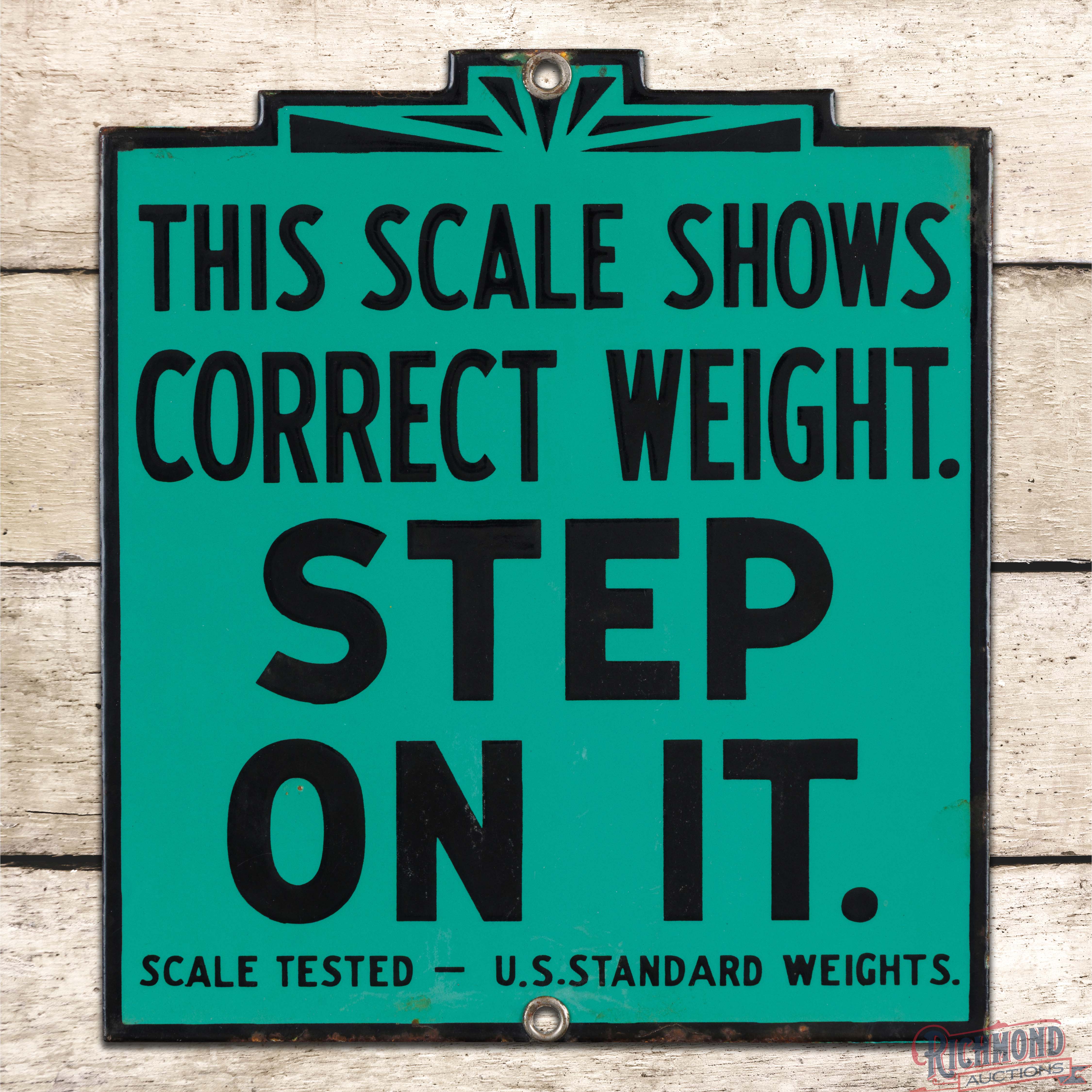 This Scale Shows Correct Weight 