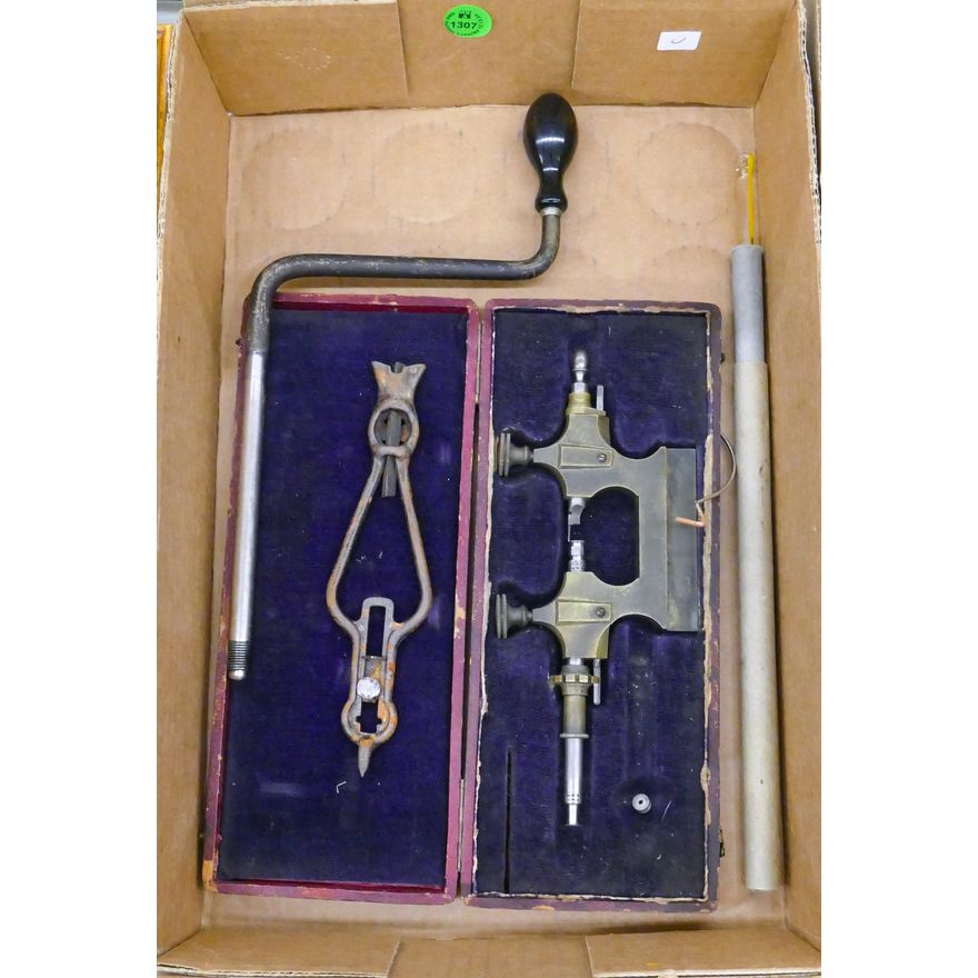 Box Watchmaking Tools