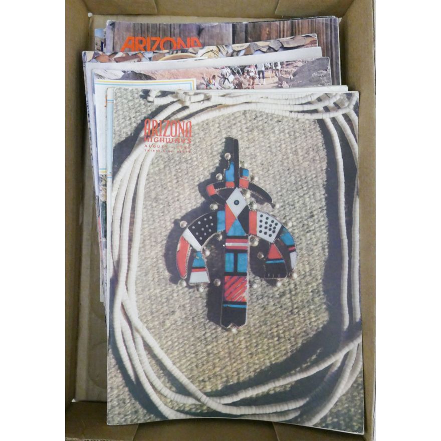 Box Vintage Arizona Highways Magazines