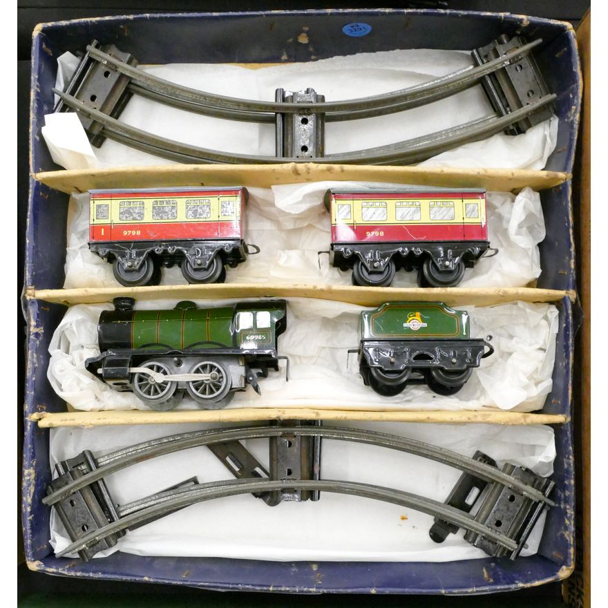 Hornby 60985 Tin Windup Train Set in Box