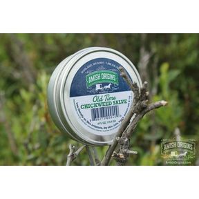 4 OZ AMISH ORIGINS, OLD TIME CHICKWEED SALVE, 4 FL OZ (113.4 GR)