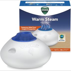 VICKS 1.5 GALLON WARM STEAM VAPORIZER WITH NIGHT-LIGHT, MODEL V150SGNL
