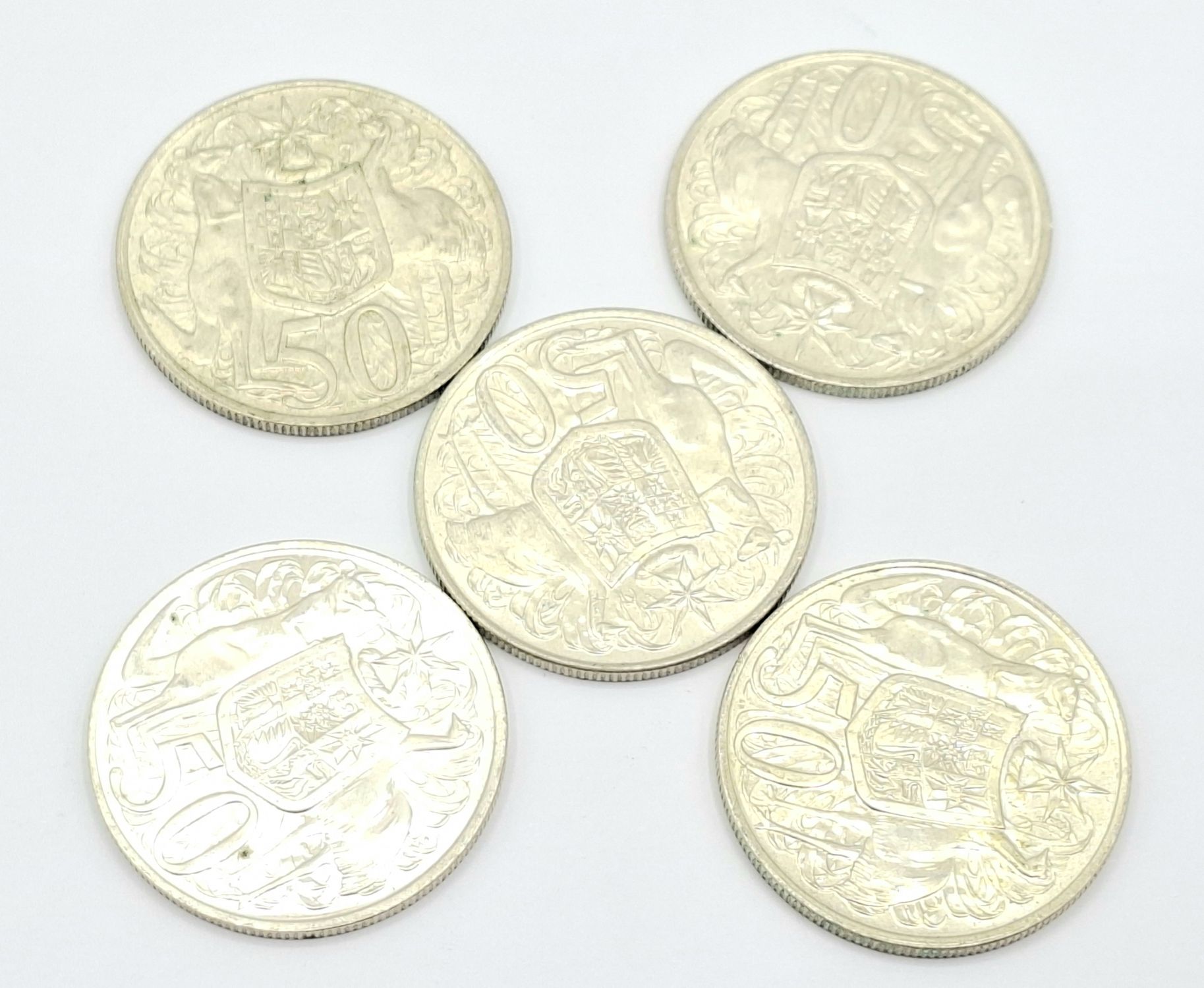 1069 · 1966 SILVER 50C COINS