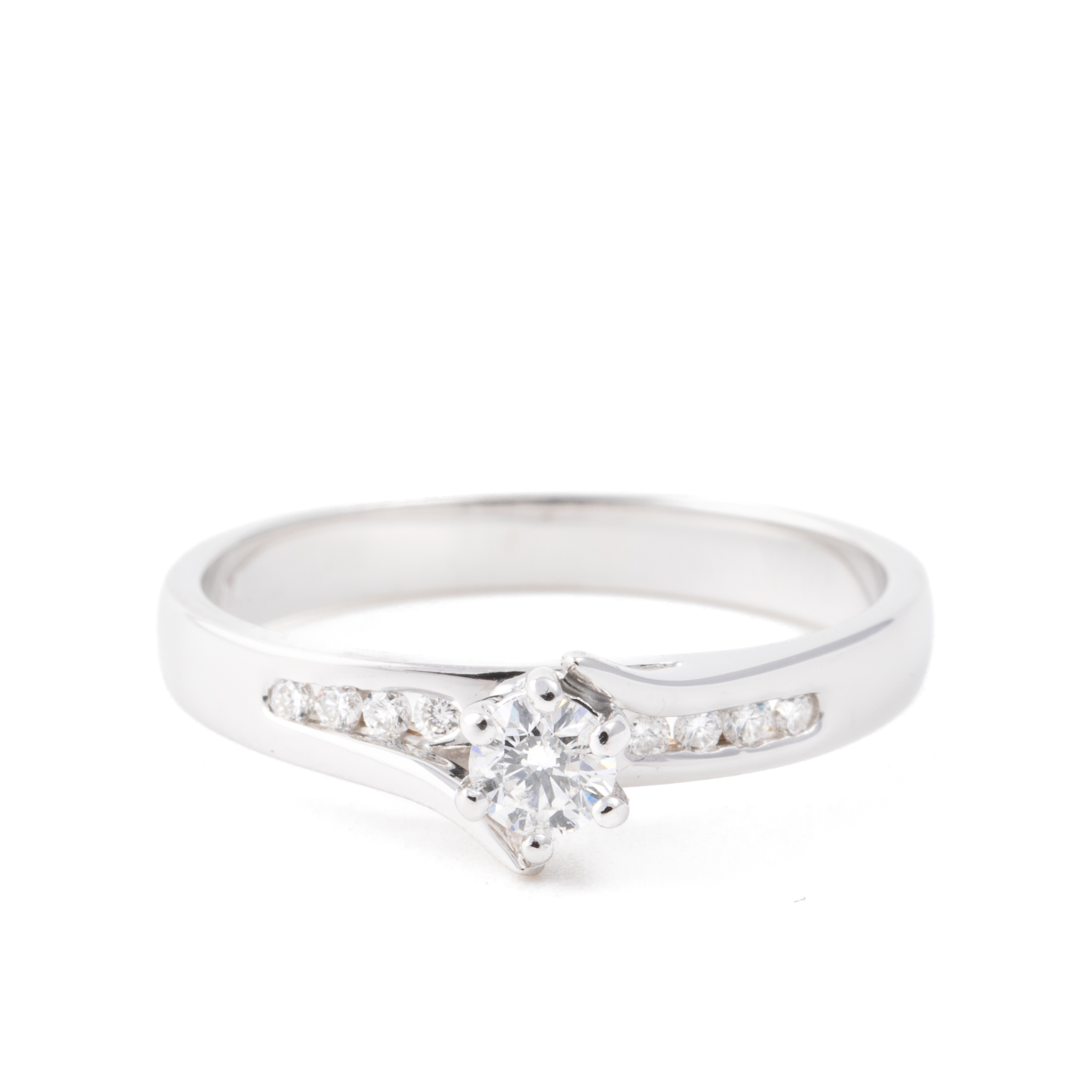 0.25 Carat Diamond Ring 18ct Gold
