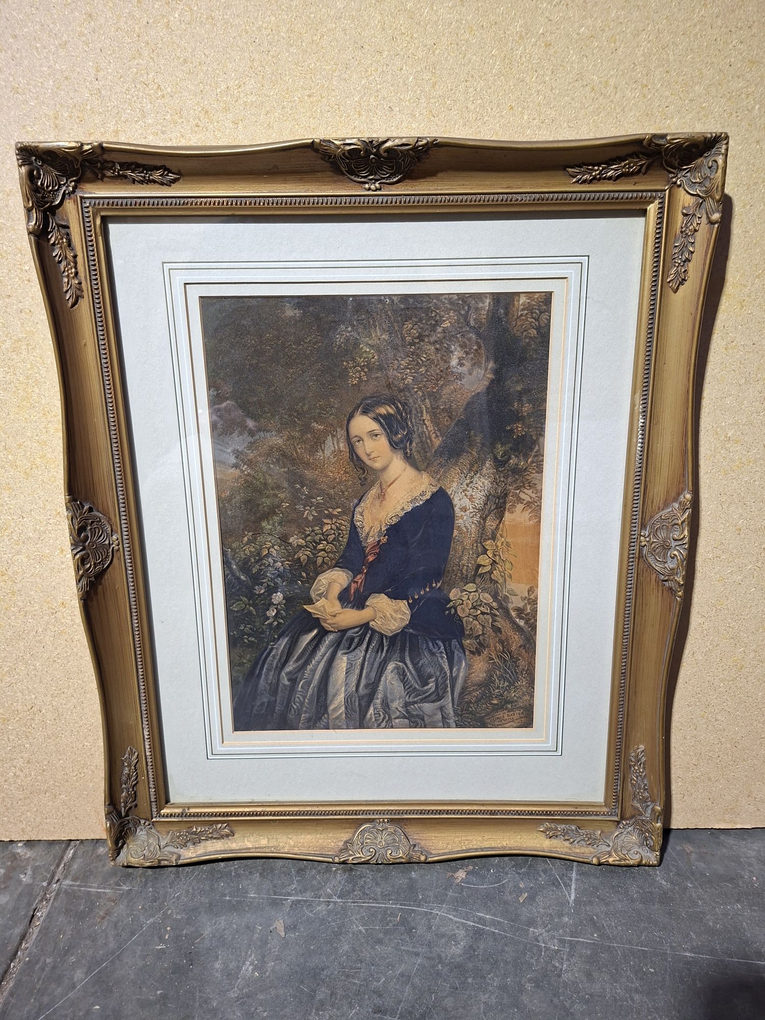 George Baxter Print