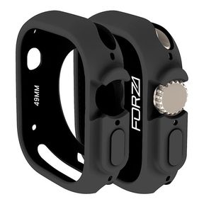 FORZA Premium 49mm TPU Bumper Case Cover for Apple Watch Ultra Clear |