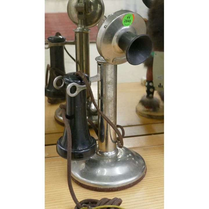 Antique Western Electric Candlestick Phone- 11''