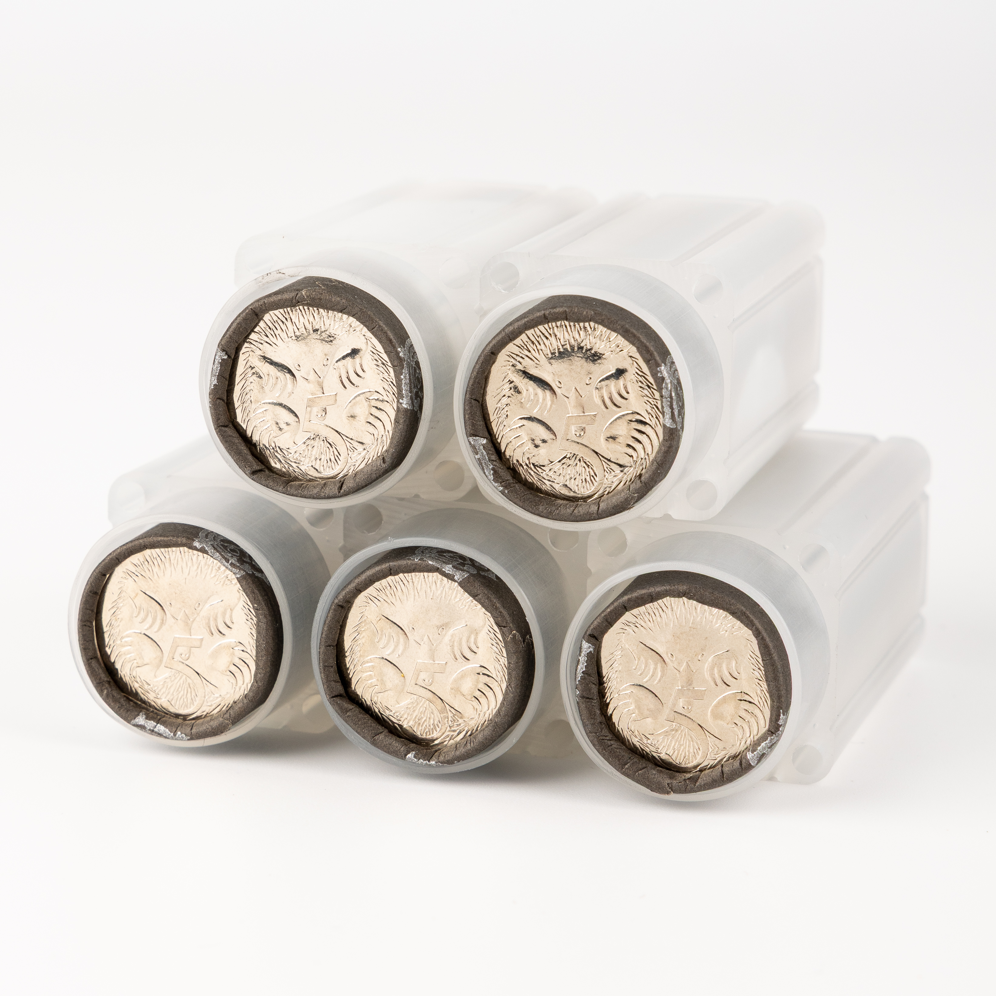 Cotton & Co Rolls, Five Cent, 2021 - 2022, UNC