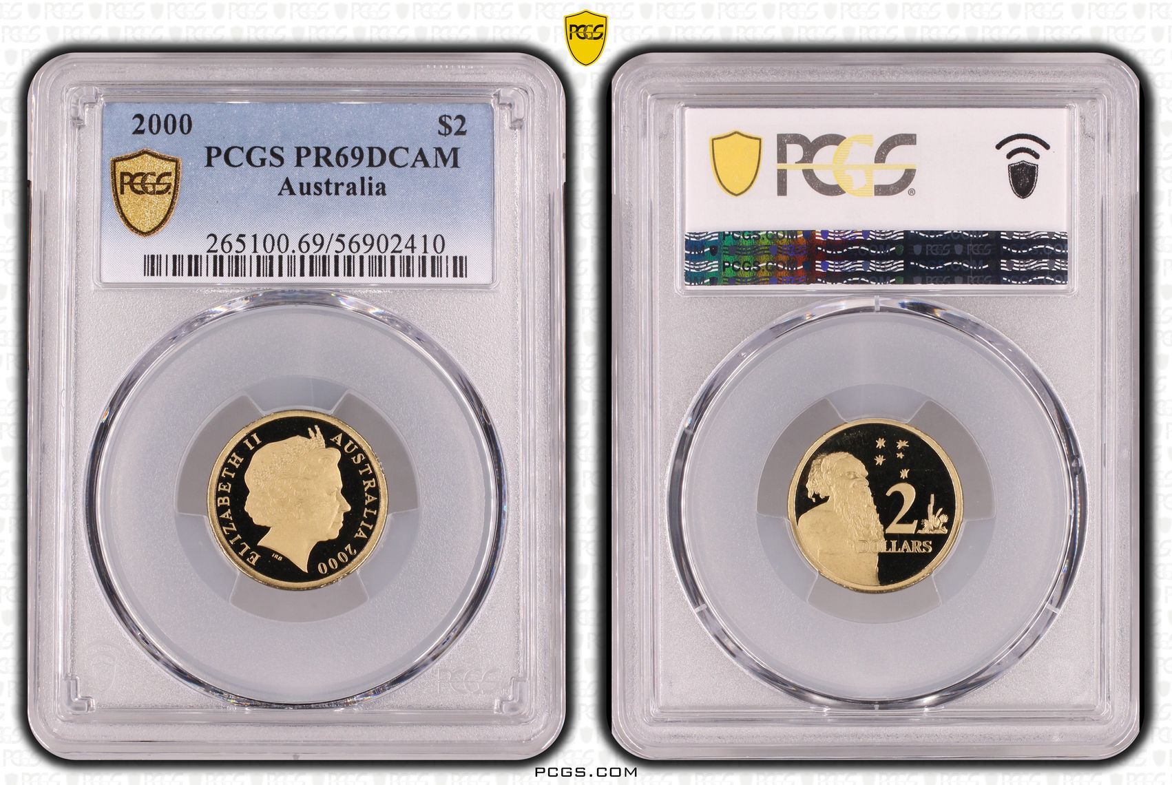 Two Dollar, 2000, PCGS PR69DCAM