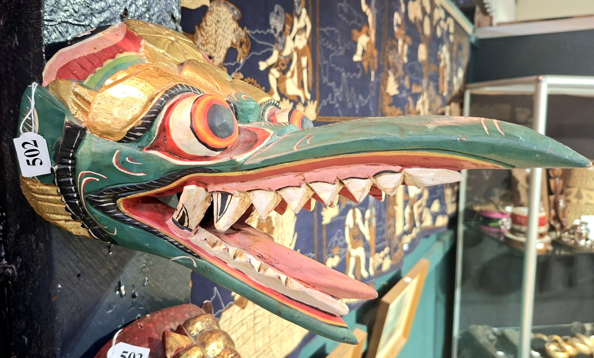 502 · ANTIQUE INDONESIAN MASK