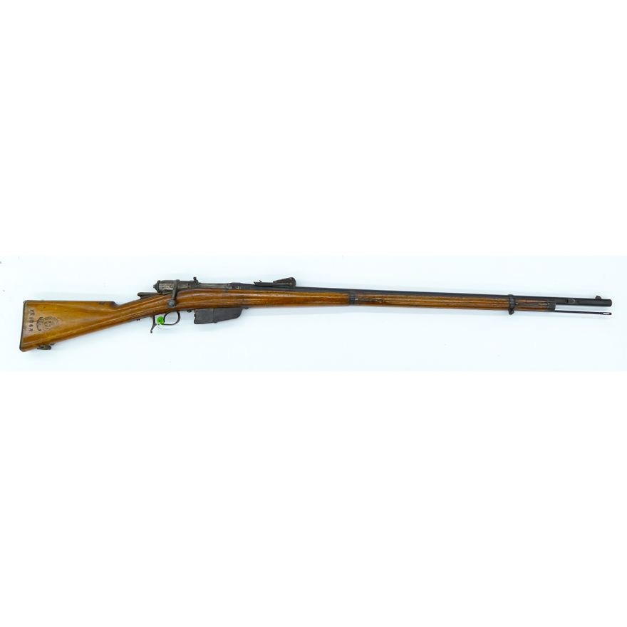 Italian Torre Annuziata Model 1883 Bolt Action Rifle 53''.