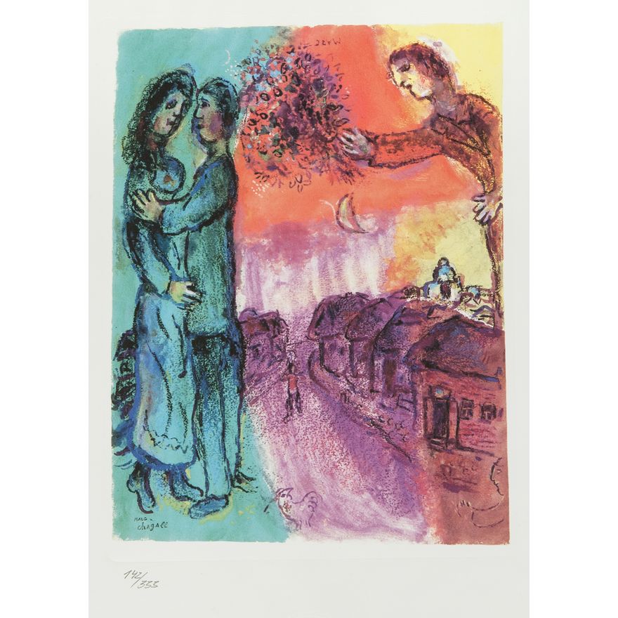 Marc Chagall | Miłość w przestrzeni