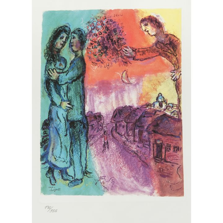 Marc Chagall | Miłość w przestrzeni