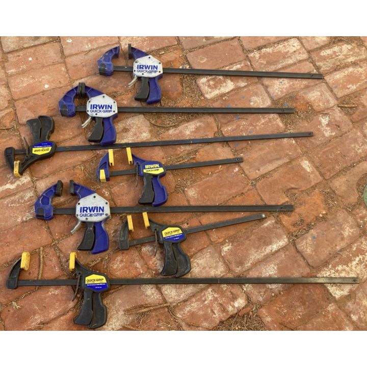 Irwin Quick Grip Clamps (x7)