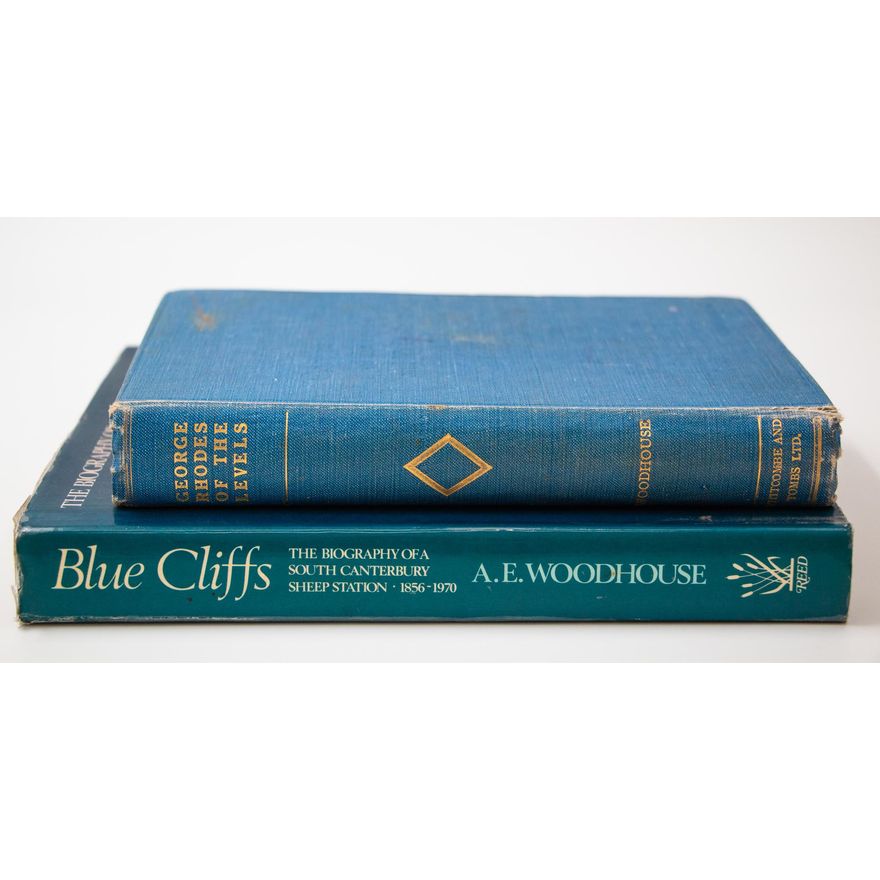 WOODHOUSE, A.E. [2 titles] - George Rhodes of the Levels and his Brothers Early Settlers of New Zealand.