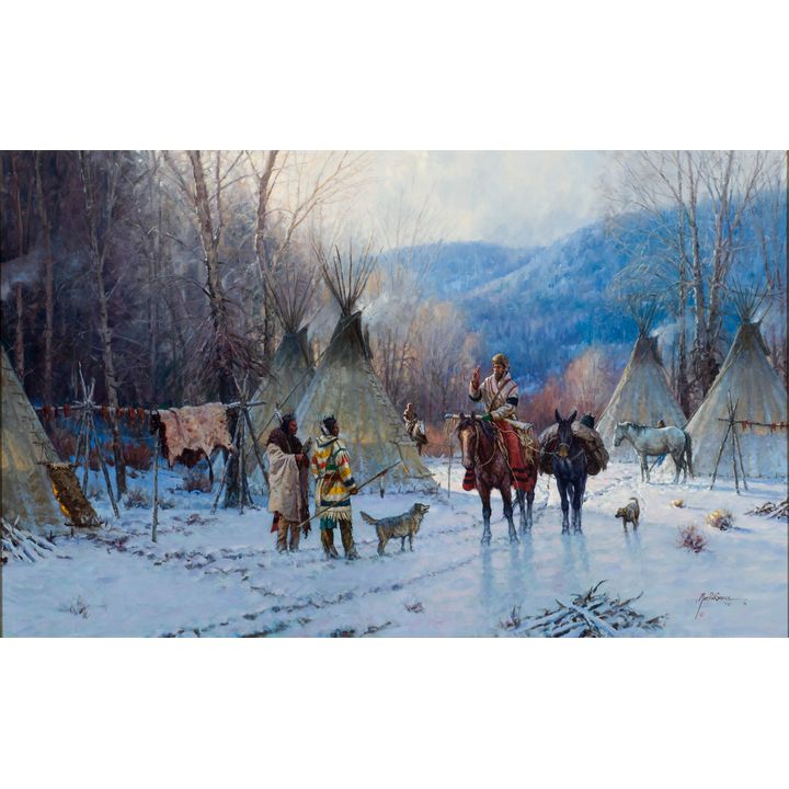 Martin Grelle (1954- ), Winter Trader