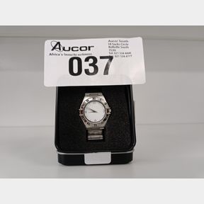 DIGITIME WOMEN'S MANTIS ANALOGUE WATCH - SILVER