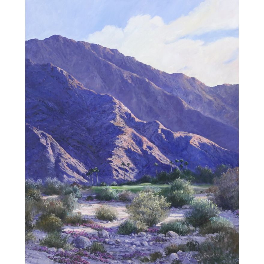 Jacqueline Lewis Bowker ''Ironwood Deep Canyon'' Oil