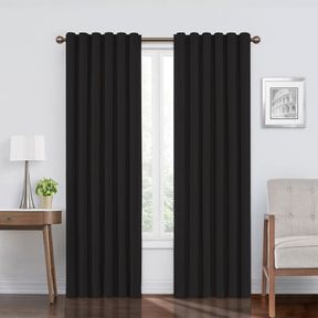 ECLIPSE ABSOLUTE ZERO TOTAL BLACKOUT CURTAINS SZ 52" x 84"