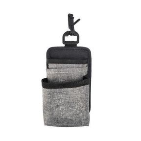 Car Air Vent Storage Bag Organizer Driver Pockets Phone Holder-Grey |