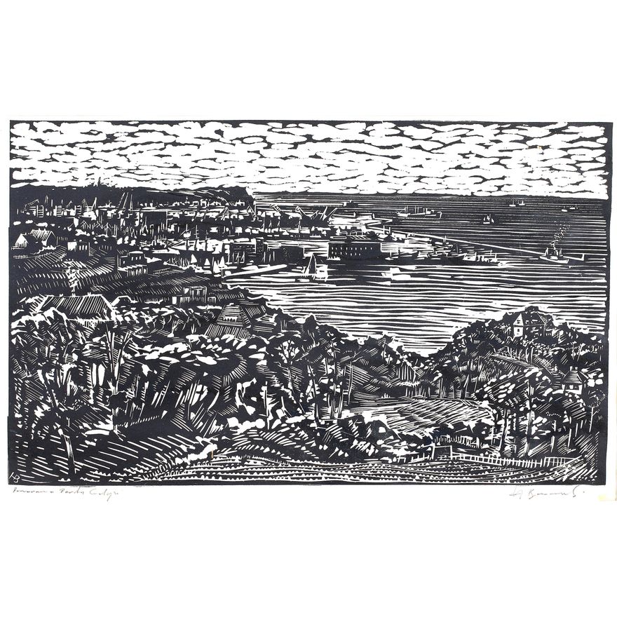 Henryk Baranowski | Panorama portu Gdyni