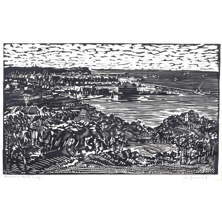 Henryk Baranowski | Panorama portu Gdyni
