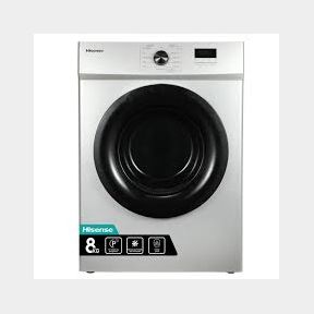 Hisense 8Kg Air Vented Tumble Dryer with LED Display - Silver - Dv1w801us1-51715/716 B2 (S3)