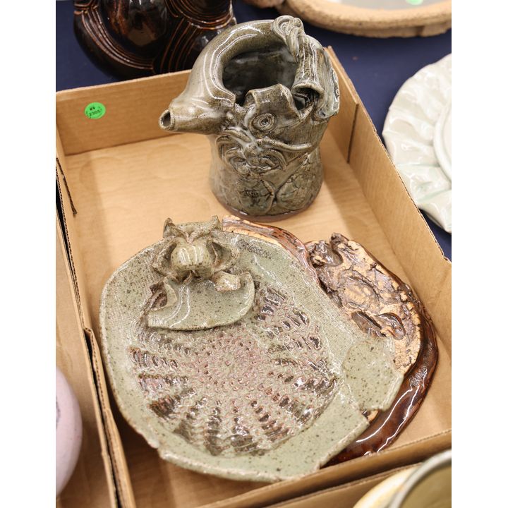 Box 3pc Ed Brannan Sculpural Studio Ceramics