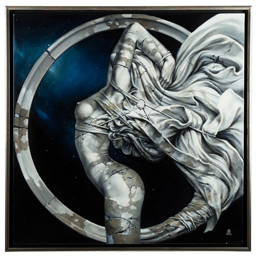 Karol Bąk | Artefakt - tryptyk, 2019