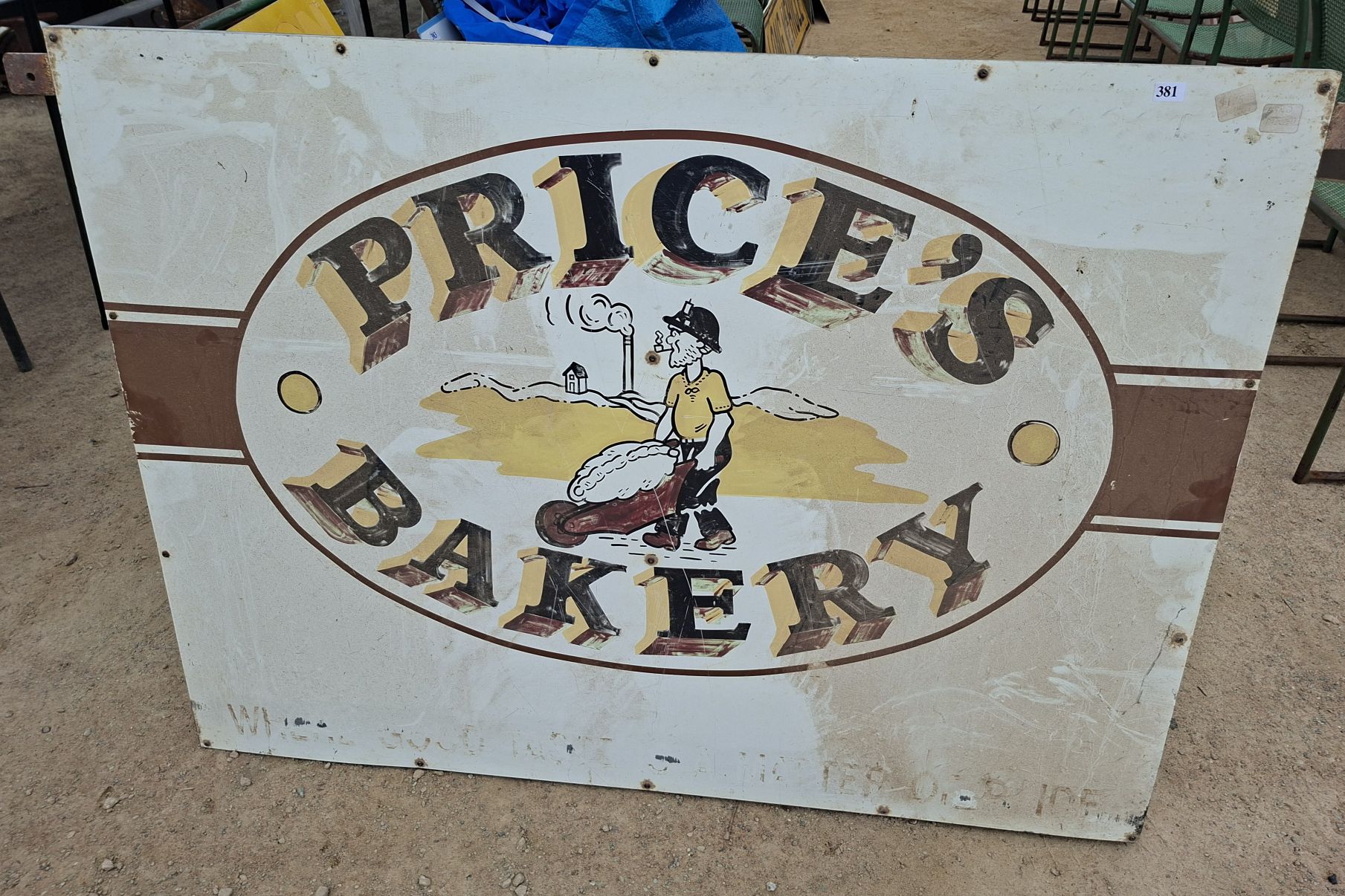 Prices Bakery Sign