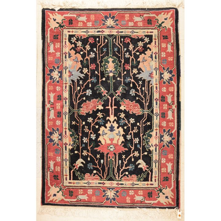 Ottoman Collection Persian Style Rug 4'x6'