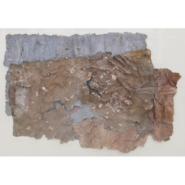 Diane Katsiaficas ''Terra Incognita'' 1980 Fiber Art