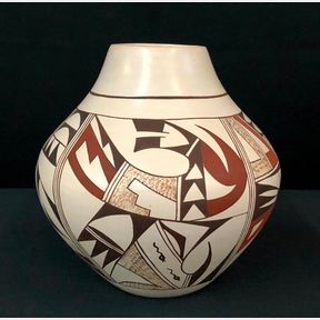 Hopi Pot by Joy Navasie - Second Frog Woman