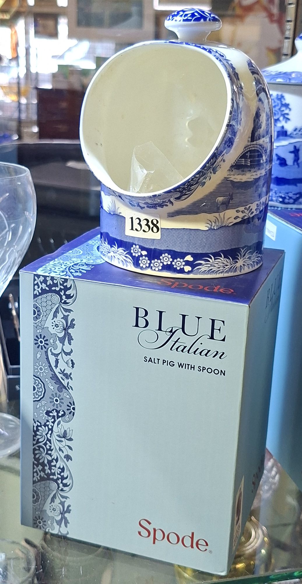 1338 · SPODE BLUE ITALIAN TABLE WARES