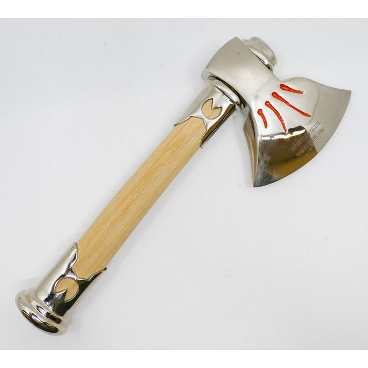 Hawaiian Stainless Commemorative Axe for Launching of M.V. Leichhart Boat 10''