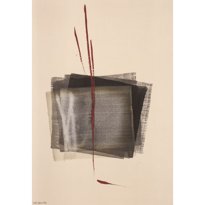 Toko Shinoda ''Untitled'' (Squares) Ink