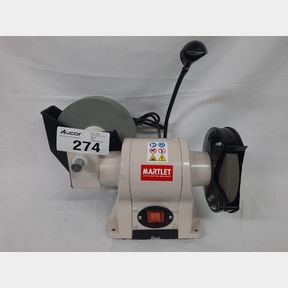 MARTLET | BENCH GRINDER WET AND DRY | MMWD150BG
