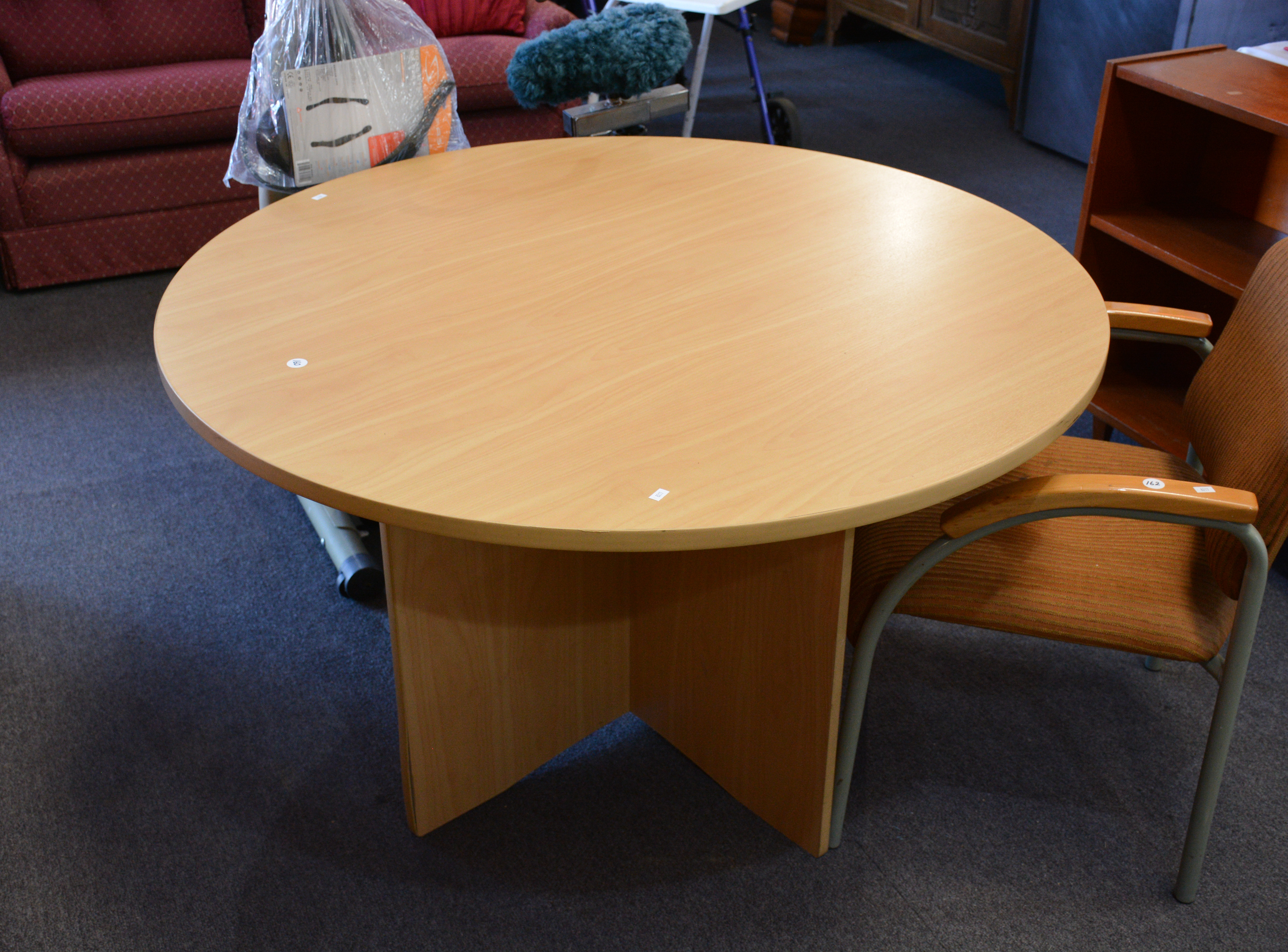 Circular Office Meeting Table — NZ auction result