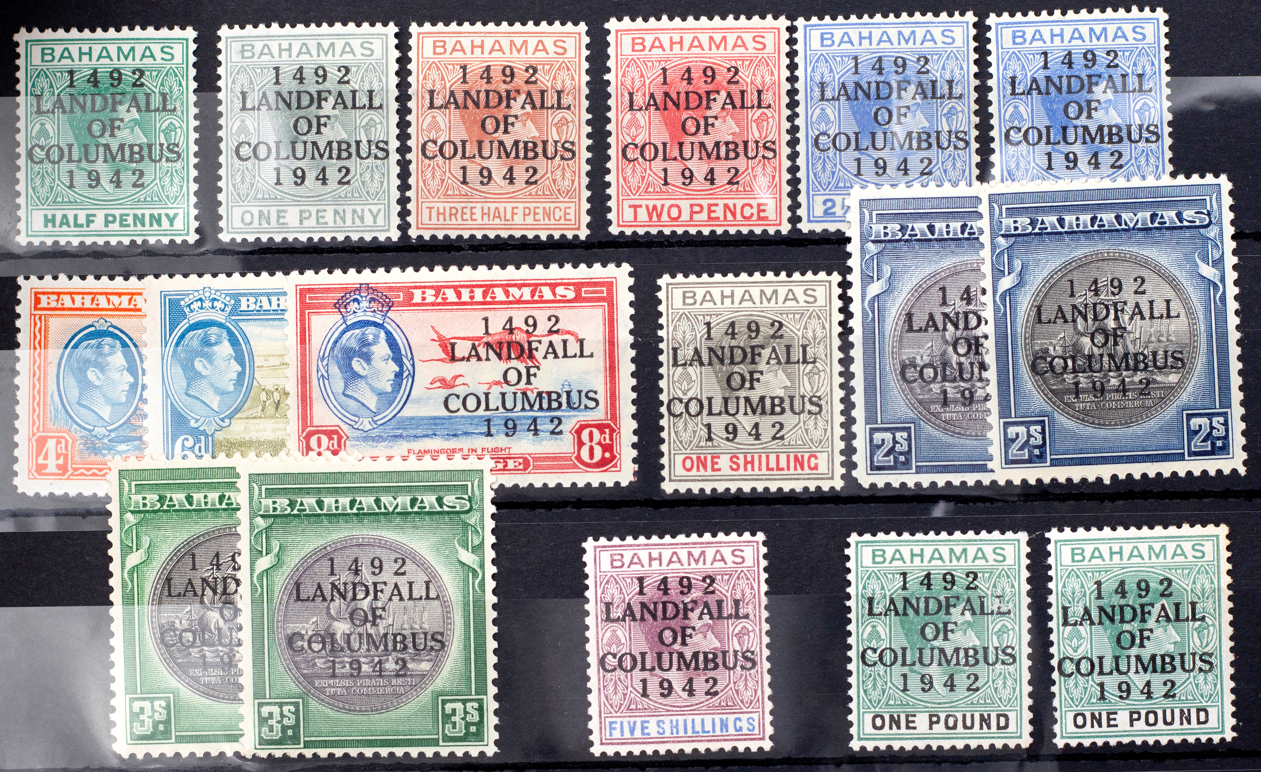 88 · Bahamas, KGVI Definitives, 1942, Good