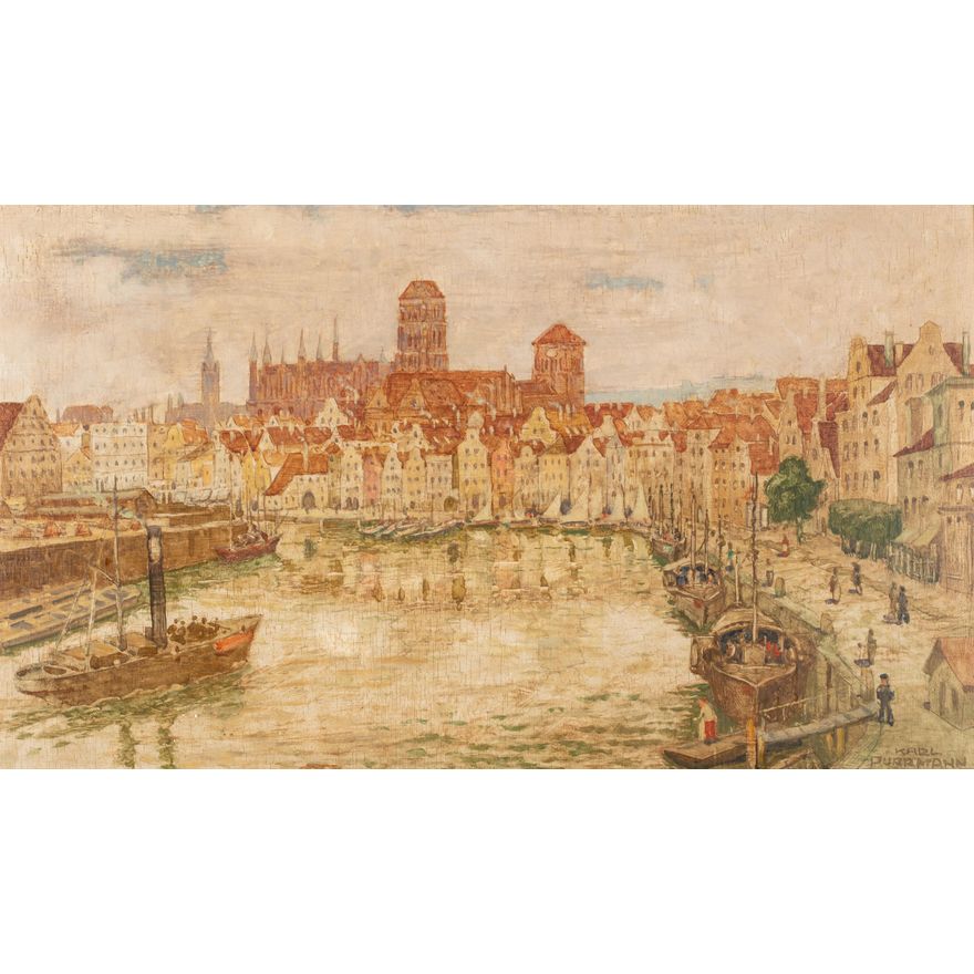 Karl Purrmann | Panorama Gdańska, przed 1939 r.