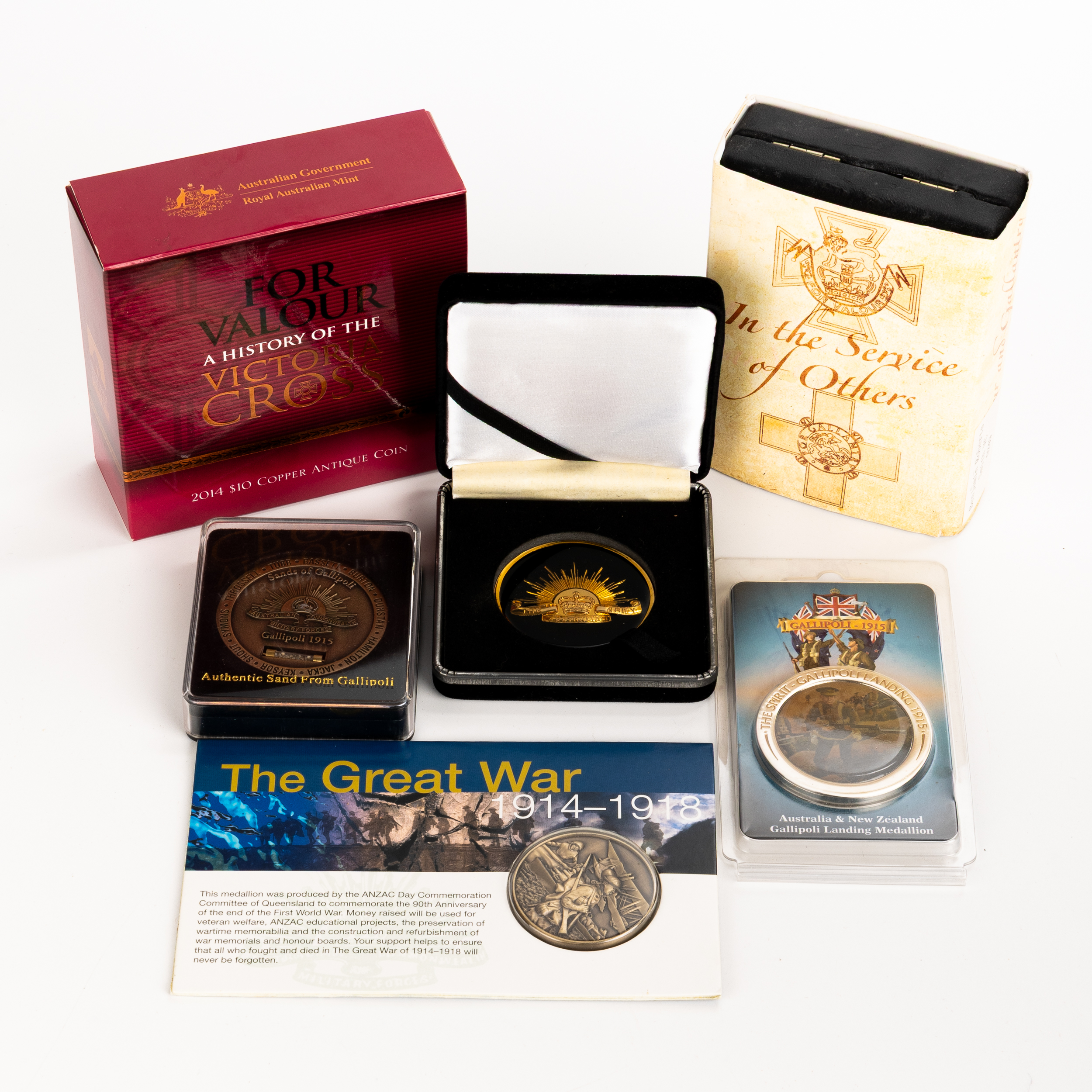 Elizabeth II, RAM - For Valour, A History of the Victoria Cross, Ten Dollars, 2014, UNC