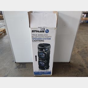 STYLUS TRUE WIRELESS BT PARTY SPEAKER SYSTEM-LIGHTNING