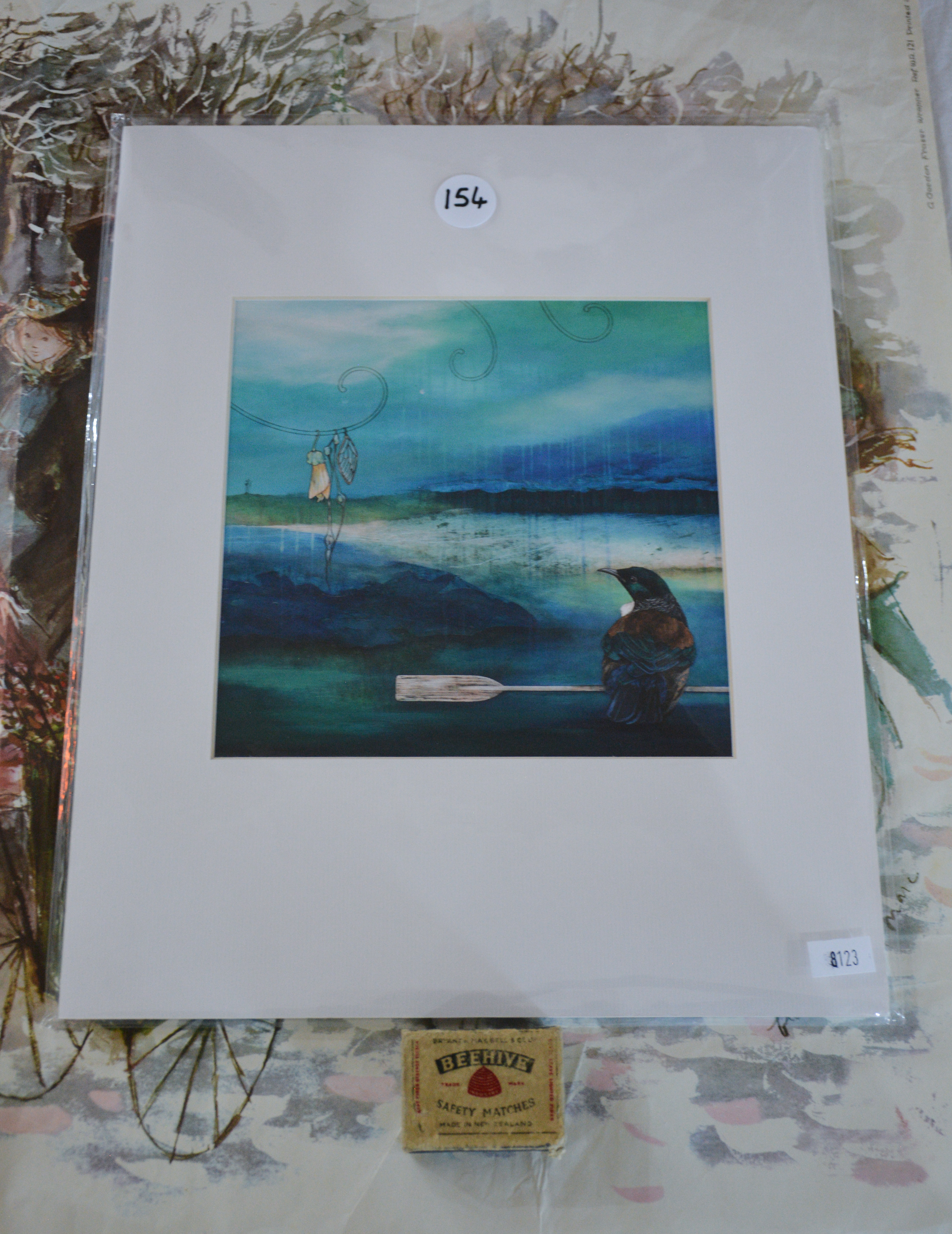 Tui's Gift Art by Kathryn Furniss — sold at auction in New Zealand for $40
