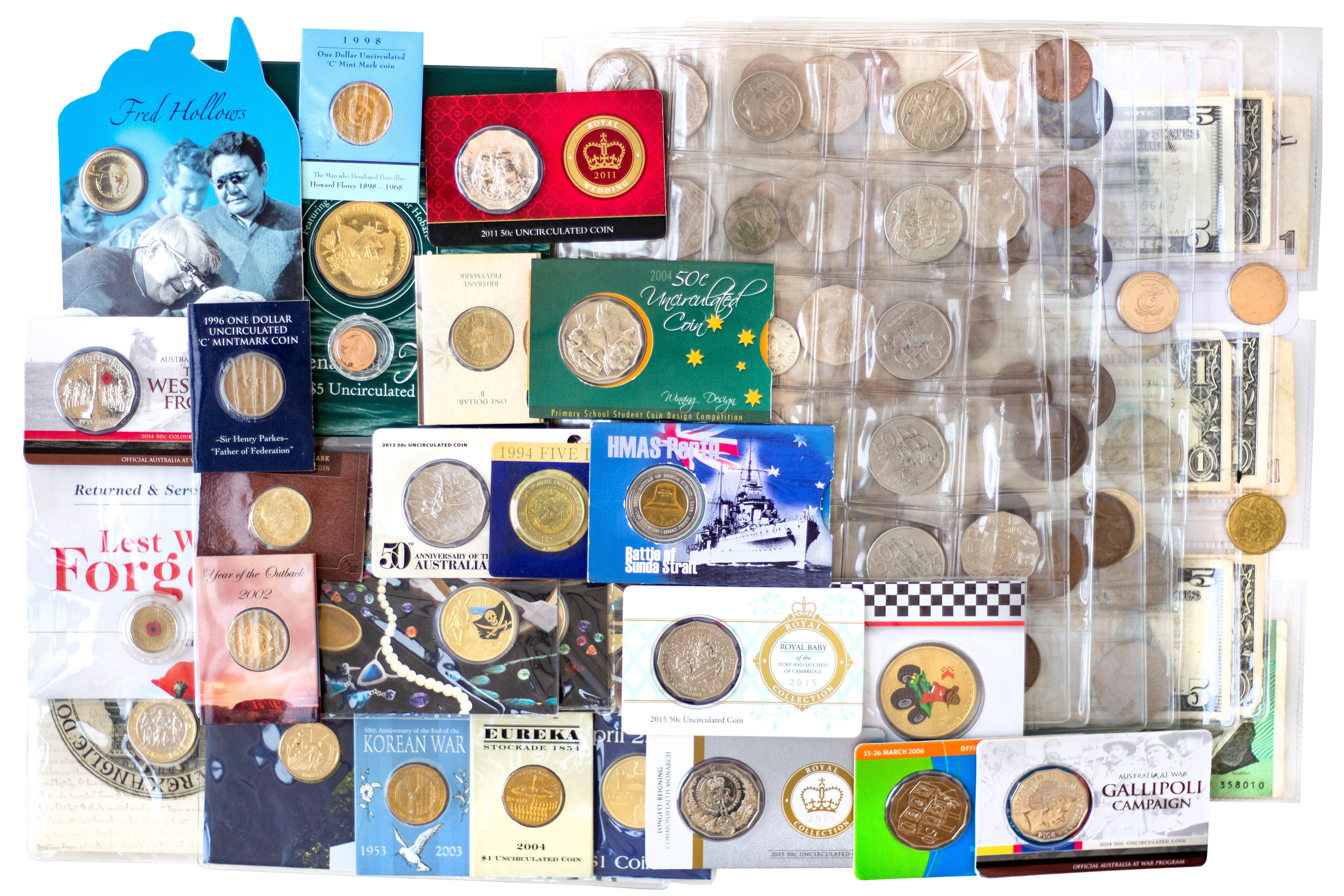 Accumulation, Elizabeth II, UNC